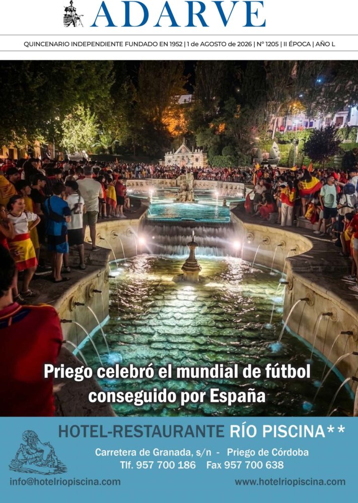 Imagen Ya esta a la venta el ADARVE nº 1205 del 1 de agosto de 2026
